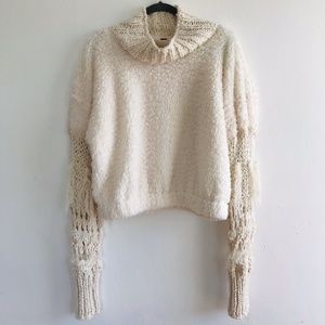 Free People Wonderland Pullover Sweater (Size M)